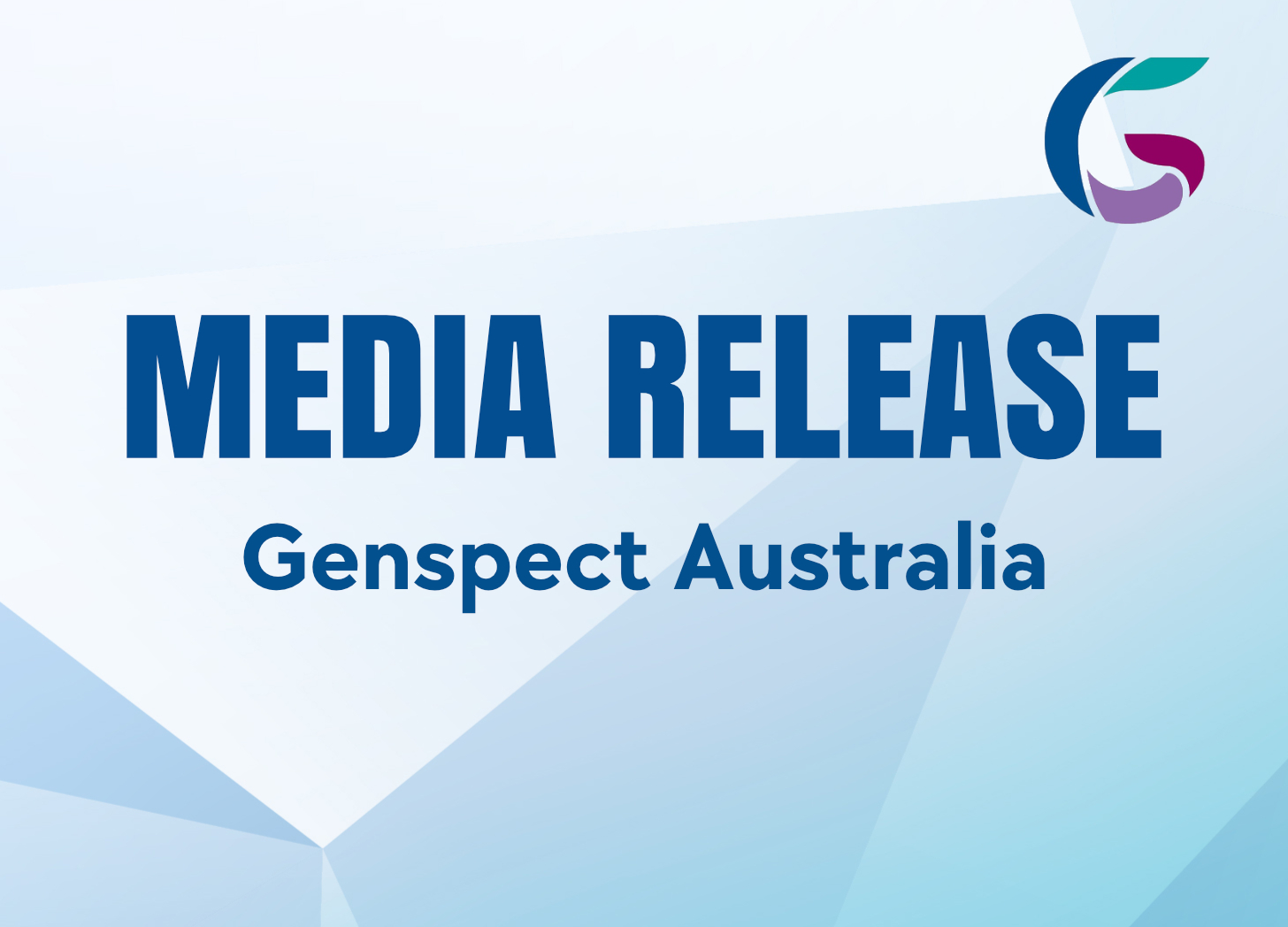 Genspect Australia Media Release
